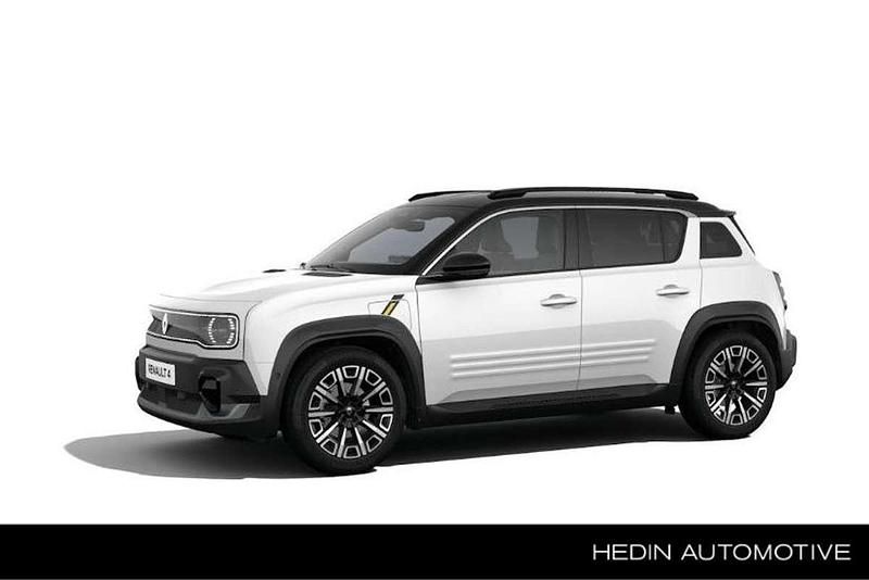 Wit Nieuw 2025 Renault 4 E-Tech Iconic SUV | € 35.335 (Eerlijke prijs) - Afbeelding 1/4