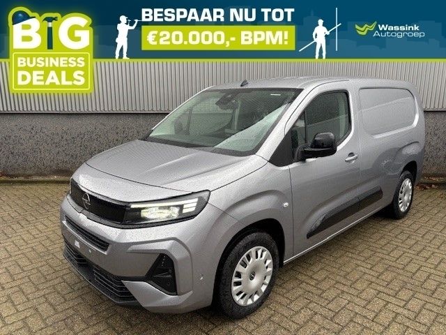 Grijs metallic Nieuw 2024 Opel Combo Comfort MPV | € 23.099 (Iets duurder) - Afbeelding 1/4