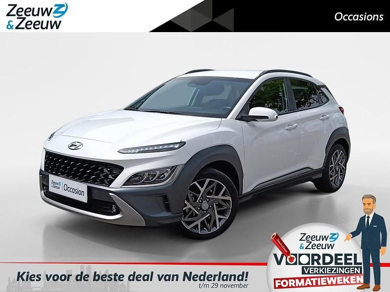 Wit Gebruikt 2022 Hyundai Kona SUV | € 20.940 (Super prijs) - Afbeelding 1/4