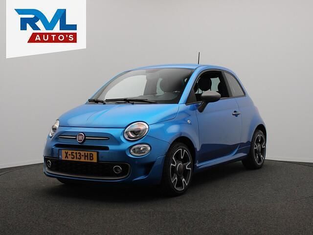 Blauw, metallic lak Gebruikt 2017 Fiat 500 Sport Hatchback | € 9.945 (Eerlijke prijs) - Afbeelding 1/4