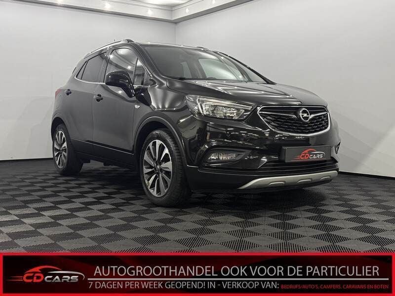 Zwart Gebruikt 2018 Opel Mokka Edition SUV | € 13.950 (Eerlijke prijs) - Afbeelding 1/4