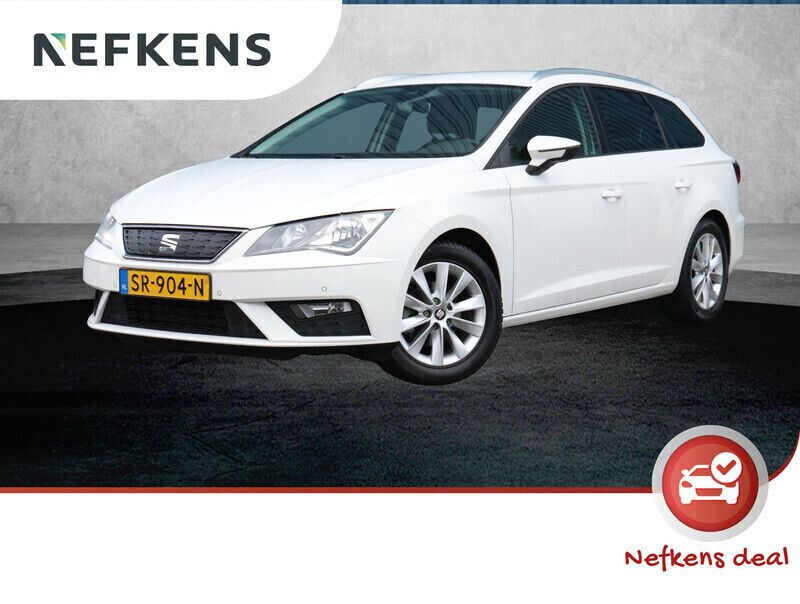 Wit Gebruikt 2018 Seat Leon Style Stationwagen | € 16.900 (Eerlijke prijs) - Afbeelding 1/4