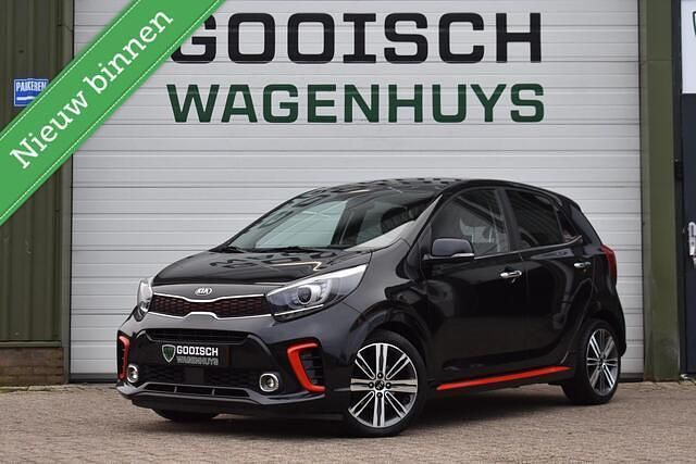 Zwart Occasion 2018 Kia Picanto GT-Line Hatchback | € 10.900 (Iets duurder) - Afbeelding 1/4