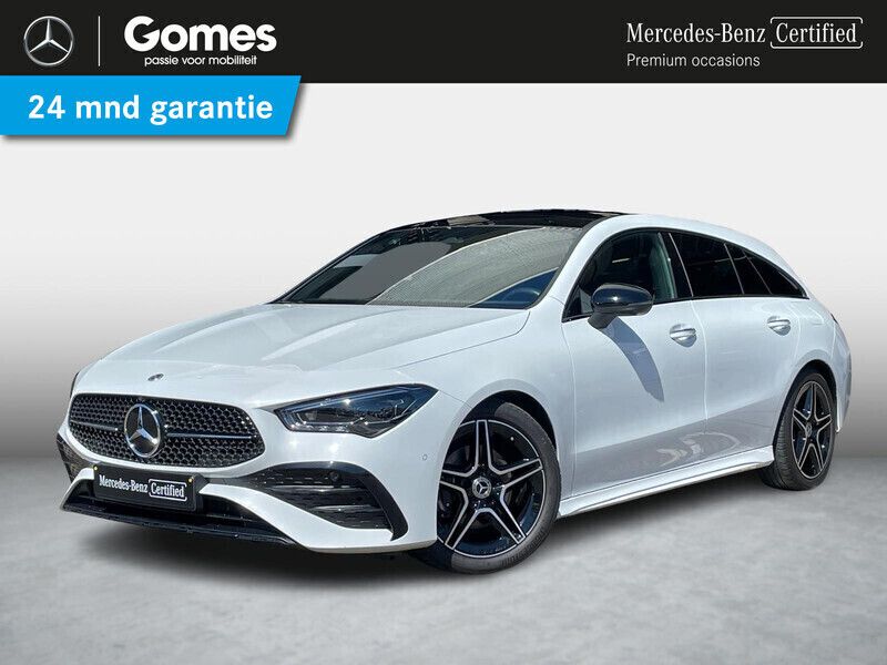 Wit Gebruikt 2024 Mercedes CLA180 Shooting Brake AMG Stationwagen | € 39.950 (Duur) - Afbeelding 1/4