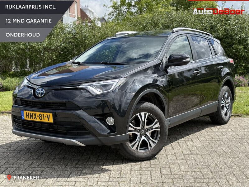 Zwart Gebruikt 2017 Toyota RAV4 Hybrid Edition SUV | € 26.495 (Eerlijke prijs) - Afbeelding 1/4