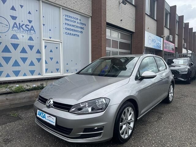 Grijs Gebruikt 2013 VW Golf VII Highline Hatchback | € 9.450 (Super prijs) - Afbeelding 1/4