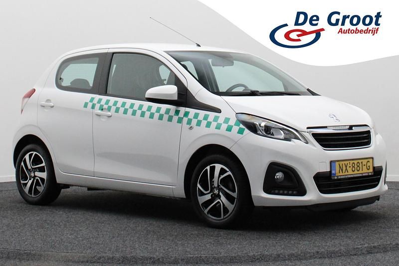 Wit Gebruikt 2017 Peugeot 108 Active Hatchback | € 9.950 (Eerlijke prijs) - Afbeelding 1/4