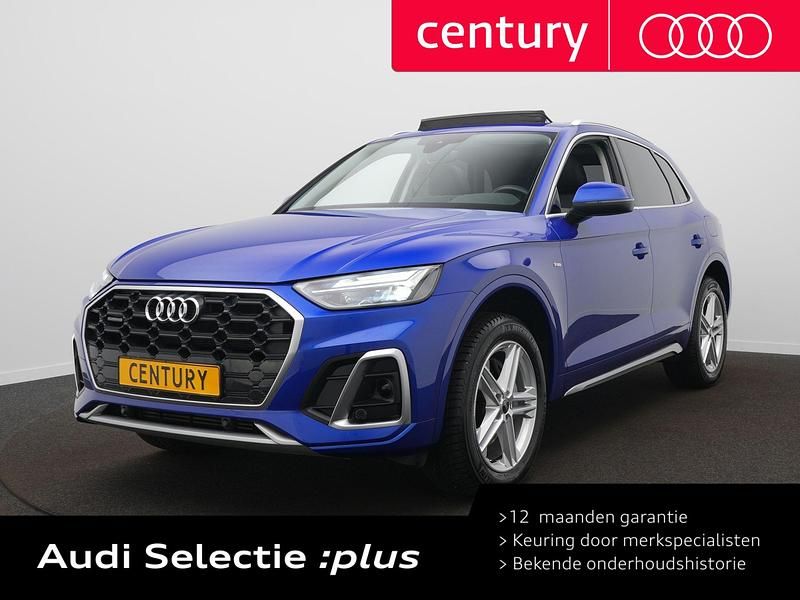 Blauw Occasion 2022 Audi Q5 Competition SUV | € 45.900 (Eerlijke prijs) - Afbeelding 1/4