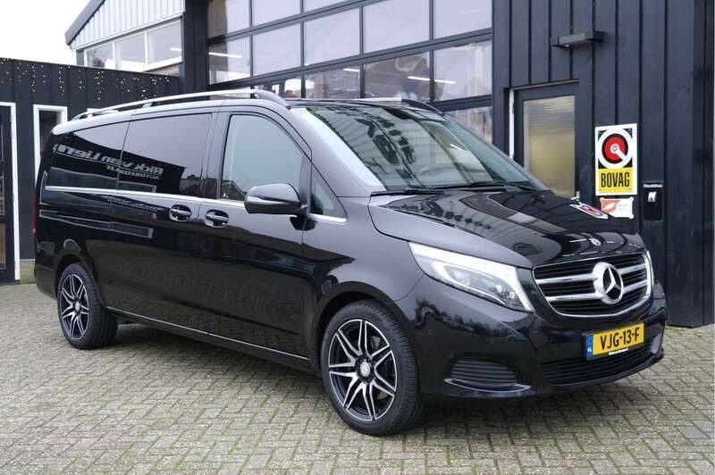 Zwart Gebruikt 2018 Mercedes V250 Avantgarde MPV | € 35.999 (Super prijs) - Afbeelding 1/4