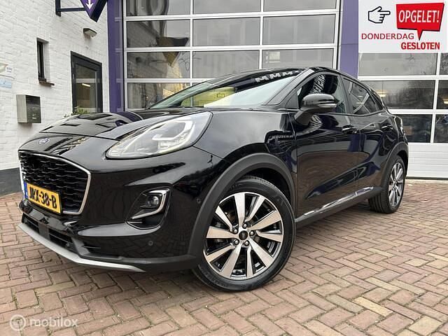Zwart Occasion 2023 Ford Puma ST-Line SUV | € 17.999 (Super prijs) - Afbeelding 1/4