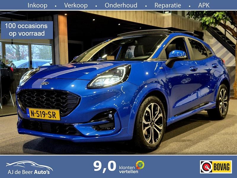 Occasion Ford Puma ST-Line X 124 PK (91 kW) 2020 Blauw SUV