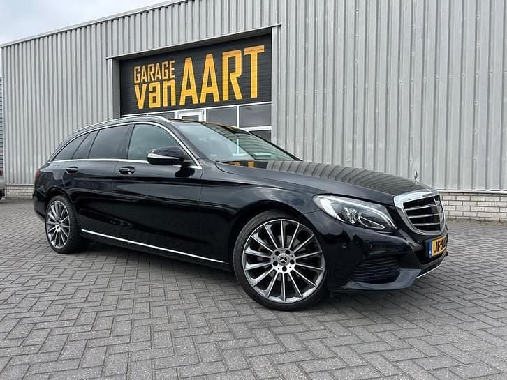 Occasion Mercedes C200 Prestige 184 PK (135 kW) 2015 Zwart Stationwagen