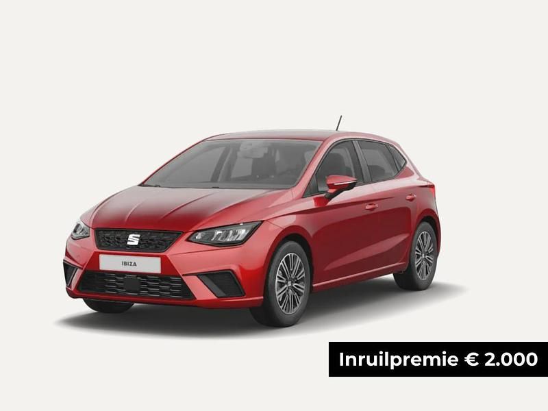 Rood Nieuw 2025 Seat Ibiza Style Hatchback | € 24.690 (Eerlijke prijs) - Afbeelding 1/4