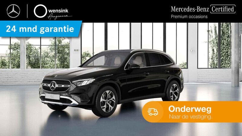 Zwart Gebruikt 2023 Mercedes GLC300e Luxury SUV | € 61.350 (Super prijs) - Afbeelding 1/4