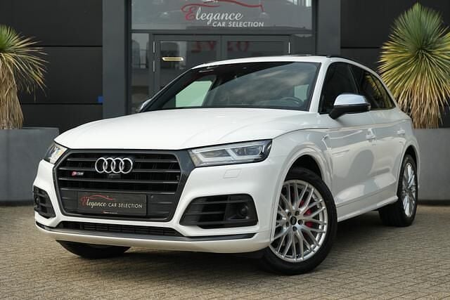 Wit, metallic lak Gebruikt 2017 Audi SQ5 Proline SUV | € 41.950 (Eerlijke prijs) - Afbeelding 1/4