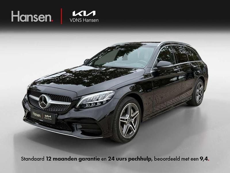 Zwart Gebruikt 2020 Mercedes C300e Business Stationwagen | € 28.945 (Eerlijke prijs) - Afbeelding 1/4