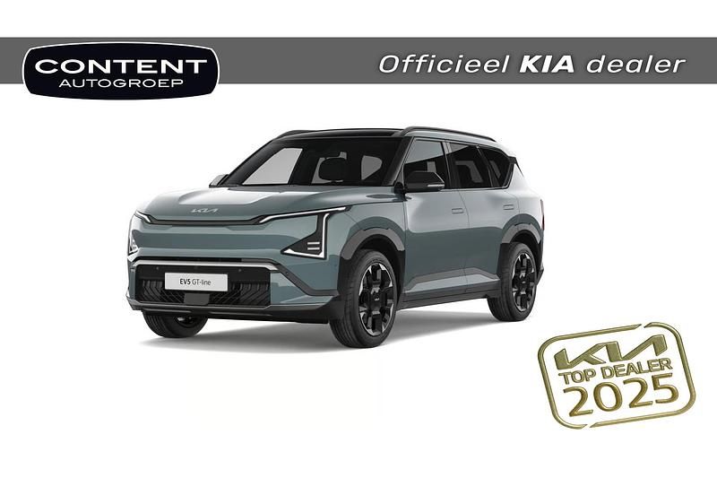 Fusion black (zwart metallic) Nieuw 2025 Kia EV5 GT SUV | € 50.140 - Afbeelding 1/4