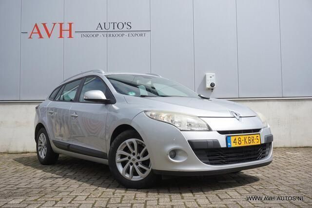 Occasion Renault Mégane GrandTour Expression 131 PK (96 kW) 2009 Grijs Stationwagen