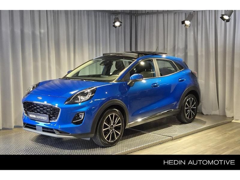 Blauw Gebruikt 2021 Ford Puma Titanium SUV | € 17.945 (Goede deal) - Afbeelding 1/4