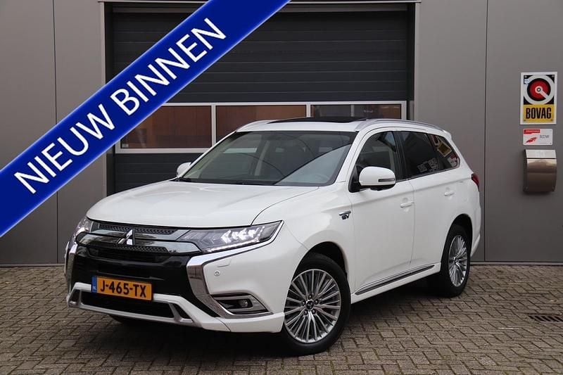 Wit Gebruikt 2020 Mitsubishi Outlander P-HEV Intense+ SUV | € 21.995 (Goede deal) - Afbeelding 1/4