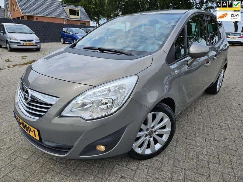 Bruin Gebruikt 2010 Opel Meriva Cosmo MPV | € 3.750 (Eerlijke prijs) - Afbeelding 1/4
