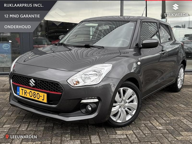 Grijs Gebruikt 2018 Suzuki Swift Hatchback | € 13.900 (Eerlijke prijs) - Afbeelding 1/4
