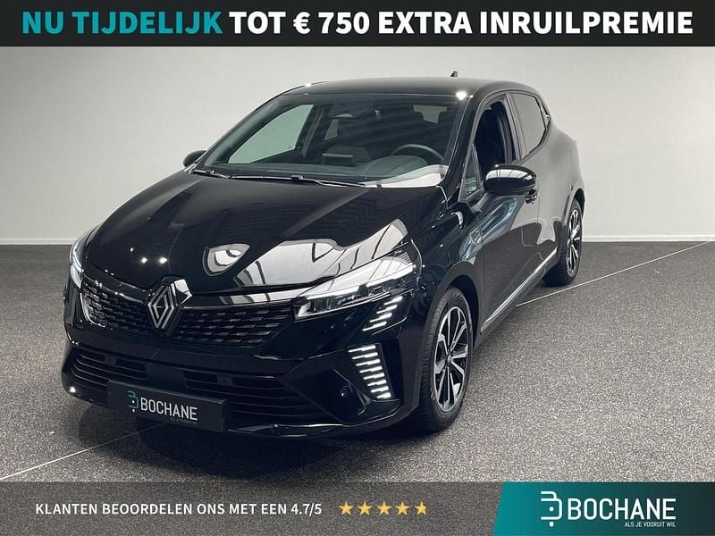 Zwart Gebruikt 2023 Renault Clio V Techno Hatchback | € 19.395 (Eerlijke prijs) - Afbeelding 1/4