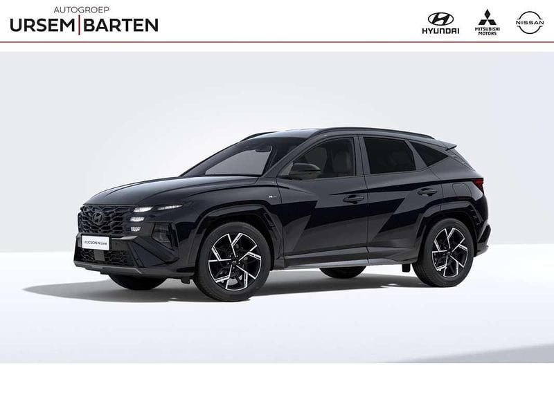 Zwart Nieuw 2025 Hyundai Tucson N Line SUV | € 42.995 (Eerlijke prijs) - Afbeelding 1/4