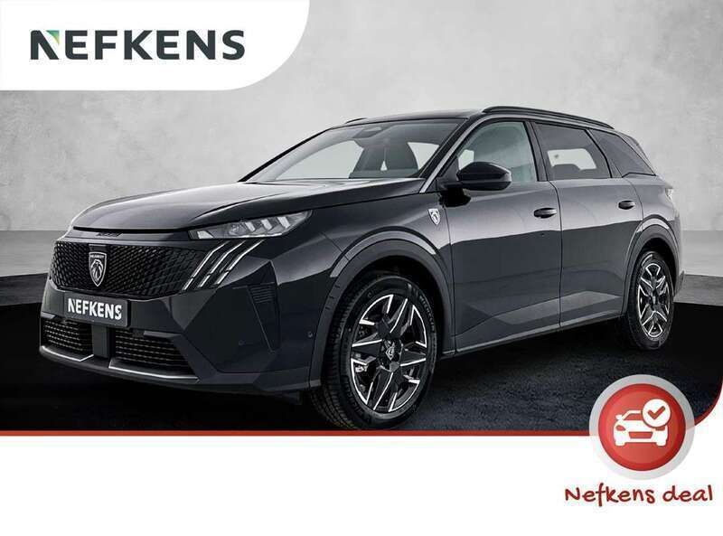 Zwart Nieuw 2025 Peugeot 5008 GT MPV | € 55.347 (Eerlijke prijs) - Afbeelding 1/4