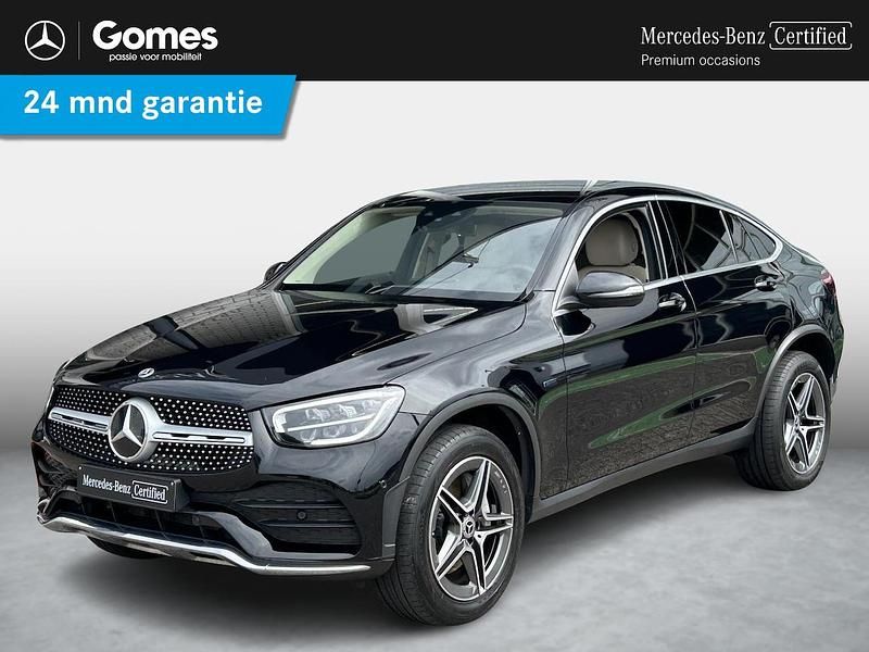 Zwart Occasion 2021 Mercedes GLC300 AMG Coupé | € 46.950 (Eerlijke prijs) - Afbeelding 1/4