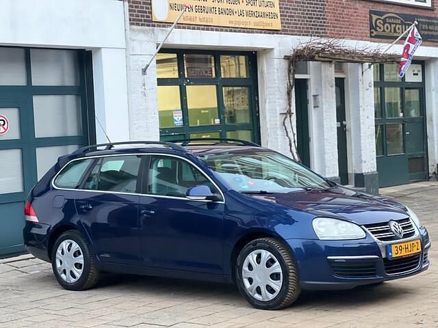 Occasion VW Golf V Comfortline 122 PK (89 kW) 2009 Blauw Stationwagen