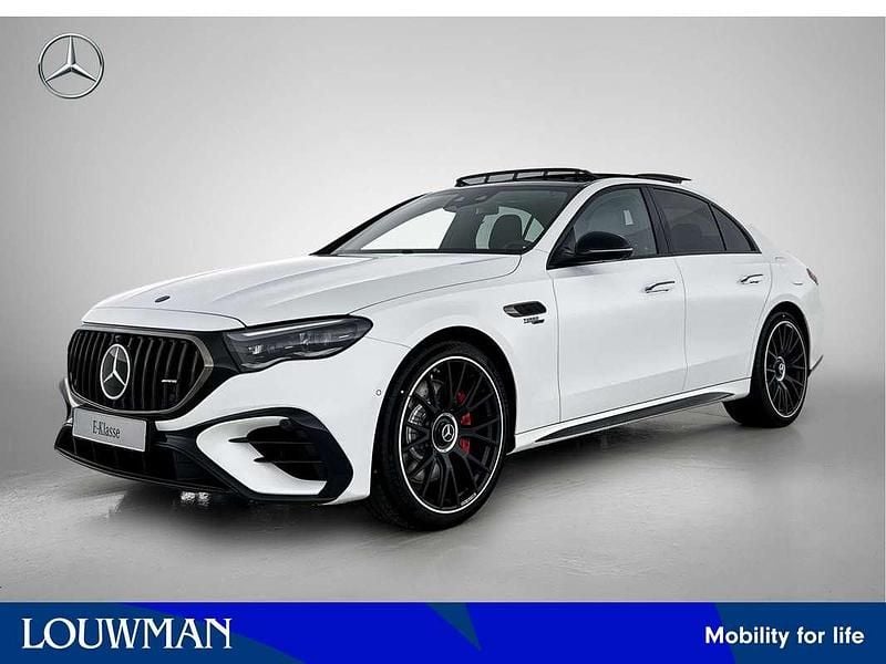 Wit Nieuw 2025 Mercedes E53 AMG Premium Plus Sedan | € 136.833 (Super prijs) - Afbeelding 1/4