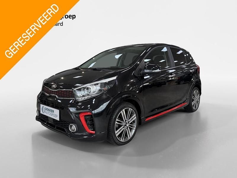 Zwart Gebruikt 2018 Kia Picanto GT-Line Hatchback | € 9.945 (Iets duurder) - Afbeelding 1/4