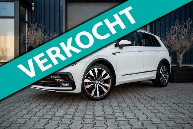 Wit Gebruikt 2019 VW Tiguan R-line SUV | € 41.950 (Duur) - Afbeelding 1/4