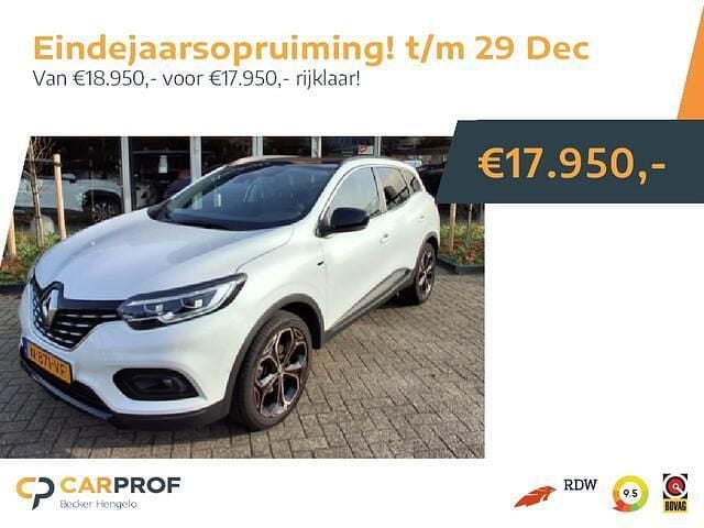 Wit Gebruikt 2022 Renault Kadjar Black Edition SUV | € 18.950 (Eerlijke prijs) - Afbeelding 1/4