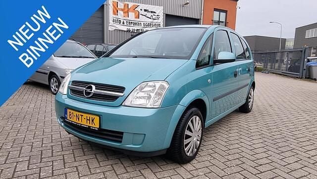 Groen Gebruikt 2004 Opel Meriva Enjoy MPV | € 1.499 (Eerlijke prijs) - Afbeelding 1/4