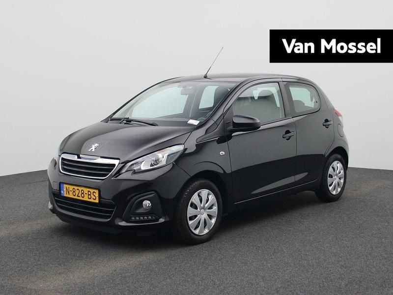 Zwart Gebruikt 2021 Peugeot 108 Active Hatchback | € 9.900 (Eerlijke prijs) - Afbeelding 1/4