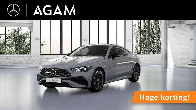 Grijs Nieuw 2025 Mercedes CLE300 AMG line Coupé | € 83.200 - Afbeelding 1/4