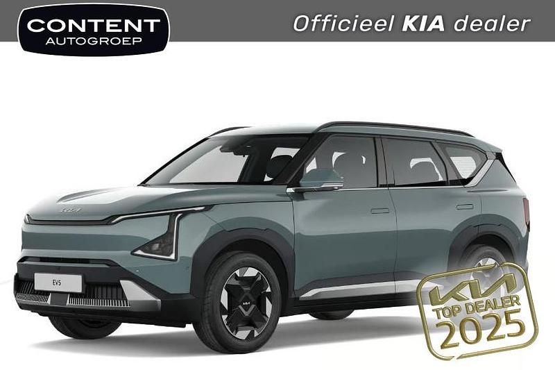 Iceberg green (groen metallic) Nieuw 2025 Kia EV5 Air SUV | € 42.940 (Eerlijke prijs) - Afbeelding 1/4