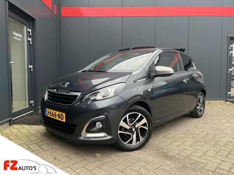 Grijs Gebruikt 2020 Peugeot 108 Roland Garros Hatchback | € 6.445 (Super prijs) - Afbeelding 1/4
