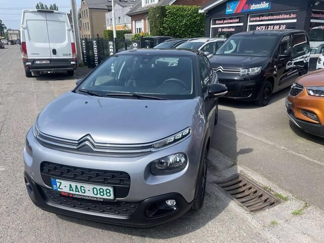 Grijs Gebruikt 2020 Citroën C3 Hatchback | € 10.450 (Super prijs) - Afbeelding 1/4