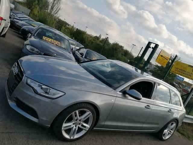 Grijs Gebruikt 2014 Audi A6 S-Line Stationwagen | € 14.200 - Afbeelding 1/4