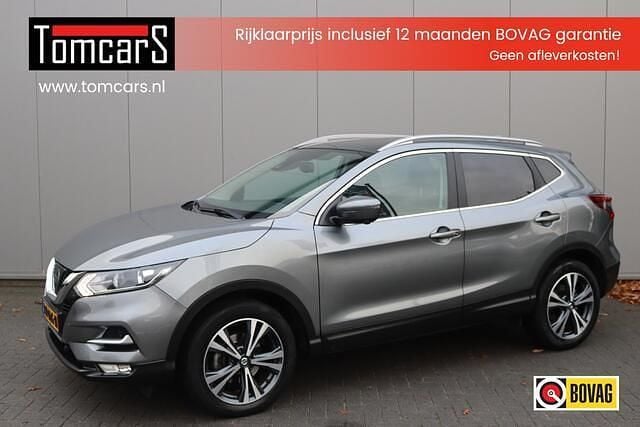 Grijs Gebruikt 2018 Nissan Qashqai N-Connecta SUV | € 18.750 (Eerlijke prijs) - Afbeelding 1/3