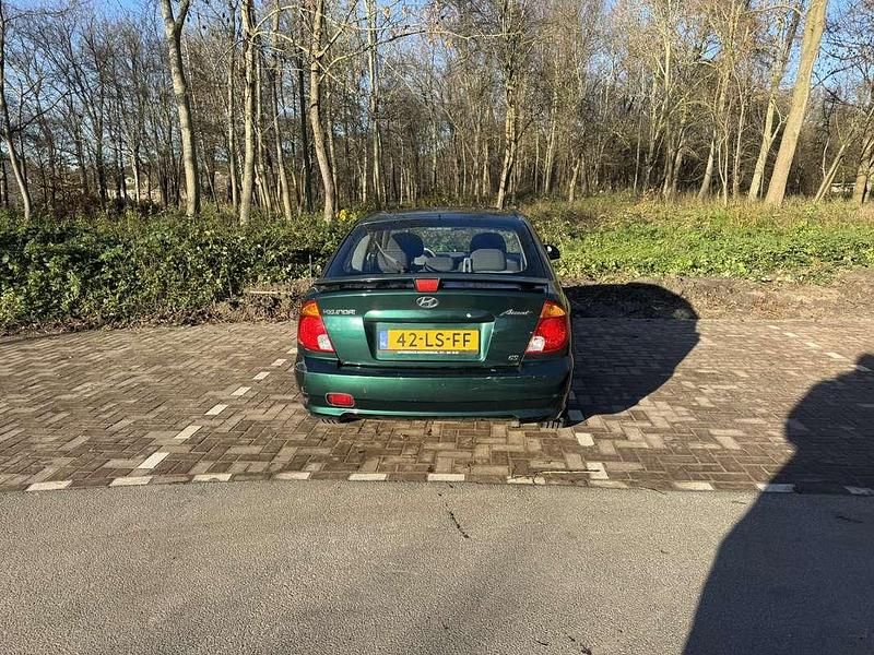 Occasion Hyundai Accent Active 105 PK (77 kW) 2003 Groen Hatchback