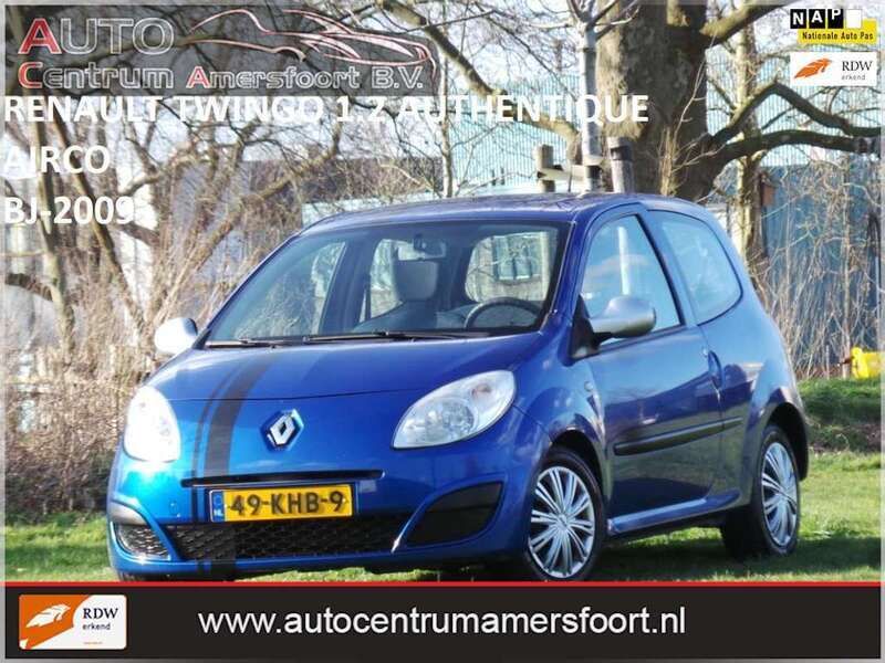 Blauw Gebruikt 2009 Renault Twingo Authentique Hatchback | € 1.949 (Goede deal) - Afbeelding 1/4