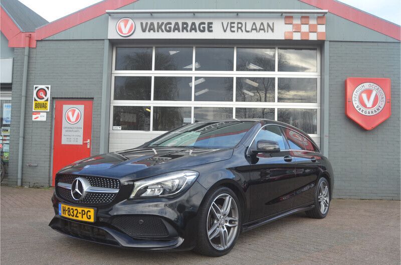 Zwart Gebruikt 2016 Mercedes CLA200 AMG line Stationwagen | € 20.500 (Eerlijke prijs) - Afbeelding 1/4