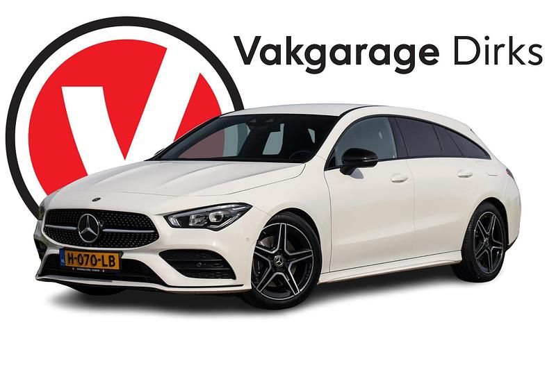 Wit Gebruikt 2020 Mercedes CLA200 Shooting Brake AMG Stationwagen | € 22.939 - Afbeelding 1/3