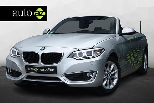 Grijs Gebruikt 2016 BMW 218 Executive Cabriolet | € 19.900 (Eerlijke prijs) - Afbeelding 1/4