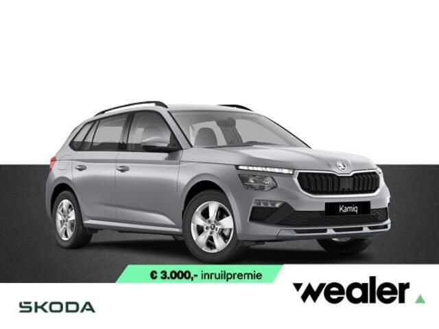 Zilver Nieuw 2025 Skoda Kamiq Selection SUV | € 33.090 (Iets duurder) - Afbeelding 1/4