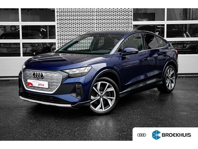 Blauw Gebruikt 2021 Audi Q4 e-tron Advanced Plus SUV | € 30.795 (Iets duurder) - Afbeelding 1/4
